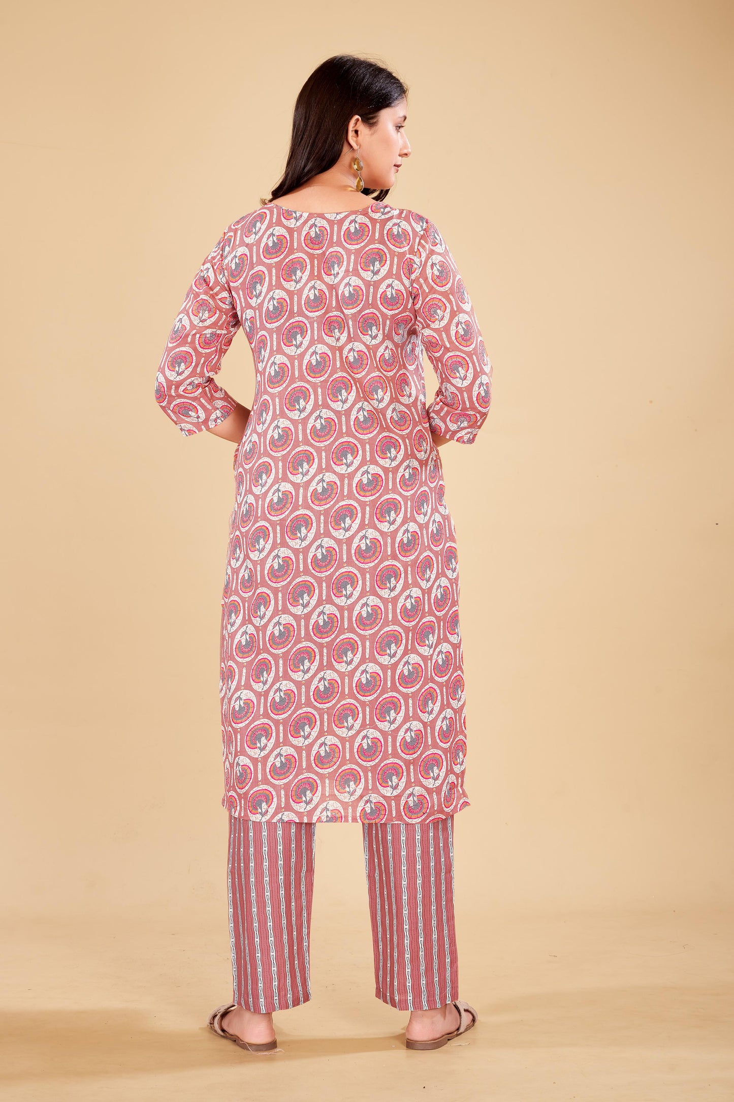 Gulbahaar Blossom Cotton Suit Set.
